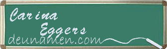Carina Eggers Visitenkarte